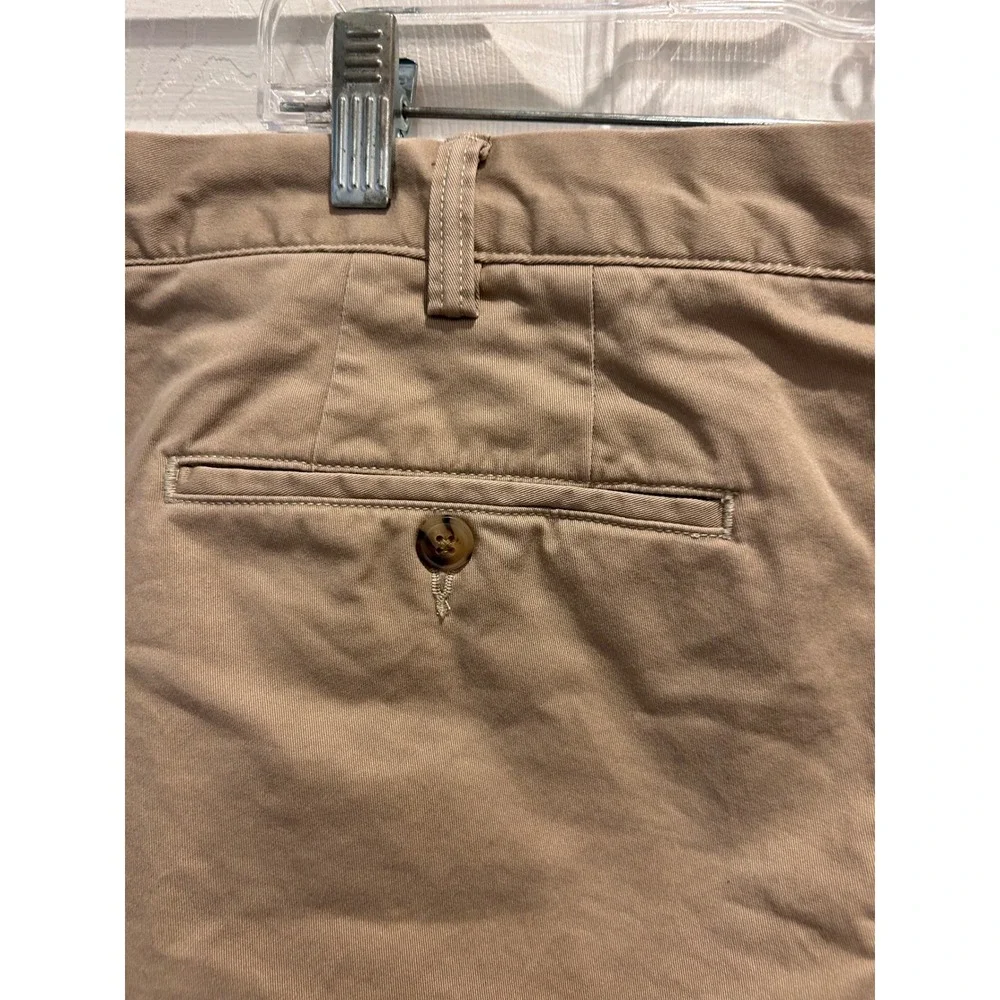 Polo Ralph Lauren Mens Stretch Classic Fit Chino‎ Pants Khaki Tan 40 Tall 40T/34